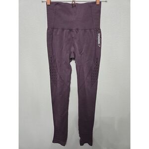 GYMSHARK Vital‎ Seamless Size: S Purple Athletic Leggings High Waist Womens